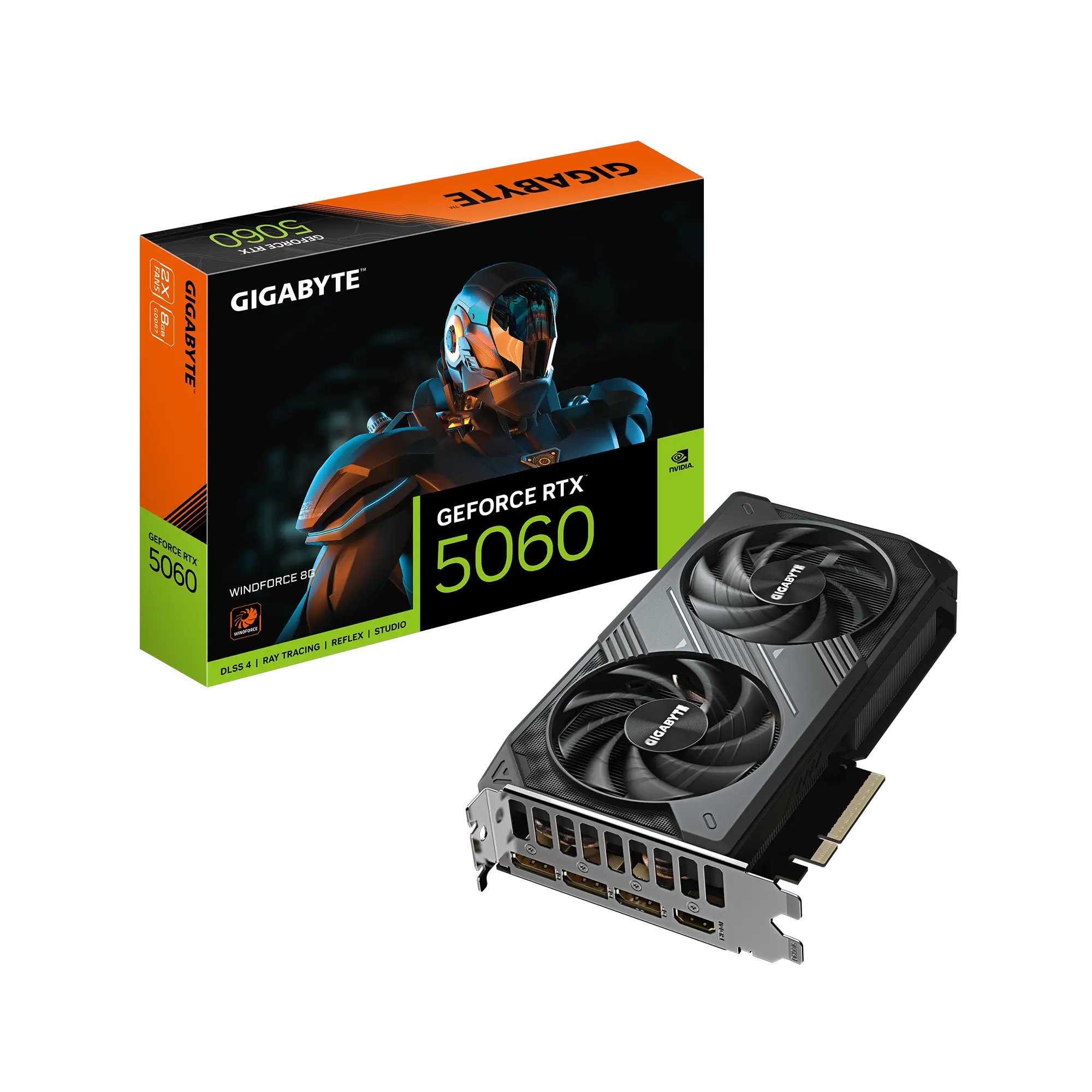 GPU RTX 5060 8GB GIGABYTE WINDFORCE